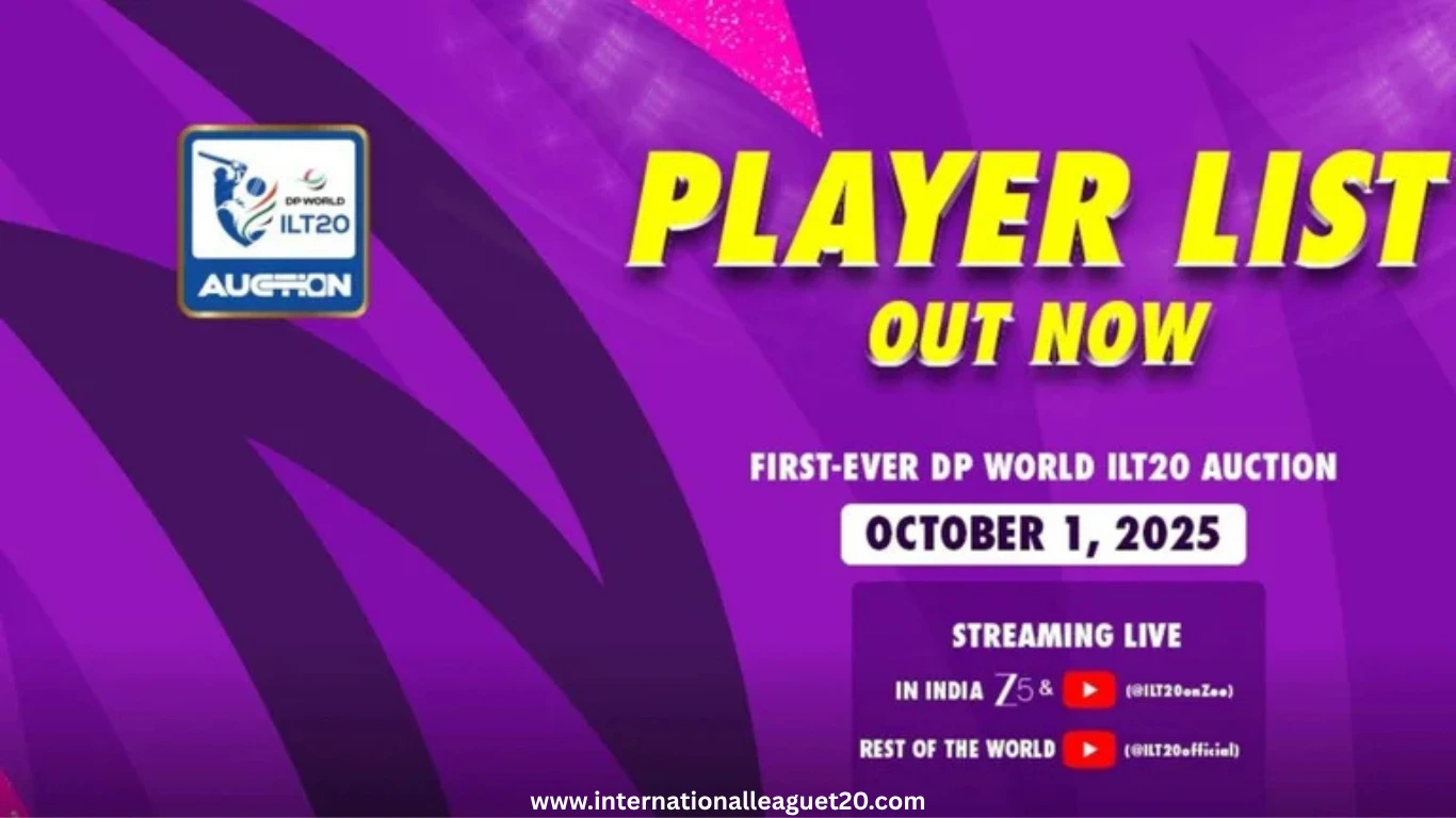 ILT20 Season 4 Auction