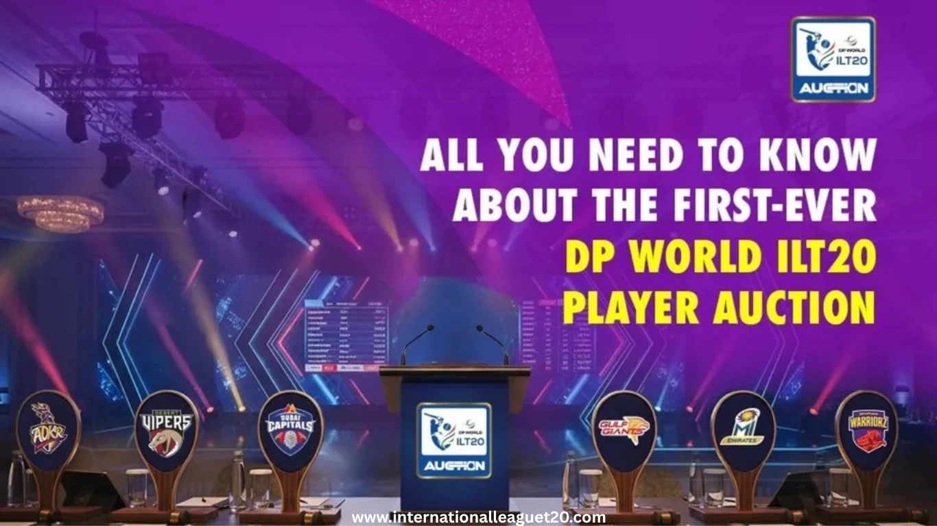 ILT20 Season 4 Player Auction