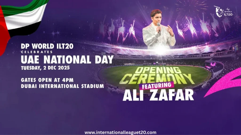 Ali Zafar to Perform at ILT20